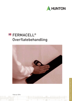 FERMACELL® Overflatebehandling