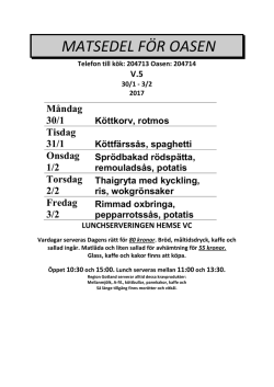 Meny v.5 - Gotland