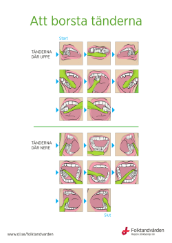 Att borsta tänderna, A3-format(pdf