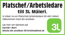 Platschef/Arbetsledare