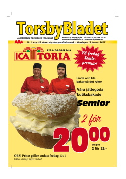 2 för - Torsbybladet