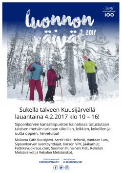 Sukella talveen - Vantaan Latu ry