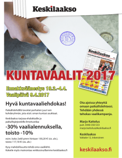 kuntavaalit 2017