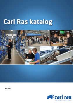 Velkommen til dit Carl Ras katalog