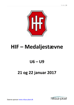HIF – Medaljestævne