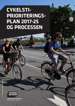 Cykelstiprioriteringsplan