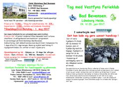 Bad Bevensen. - Rejser med Vestfyns Ferieklub