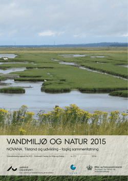 Vandmiljø og Natur 2015