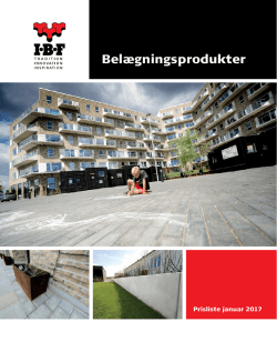 Bel&aelig;gningsprodukter
