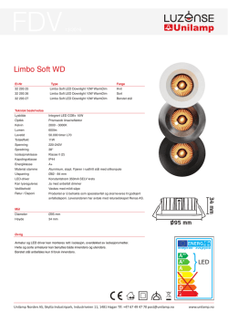 Limbo Soft WD 34 mm û95 mm