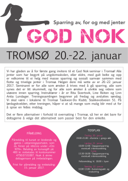 God Nok Tromsø 2017 - Alta Taekwon