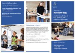 Programmet - Student UiS - Universitetet i Stavanger