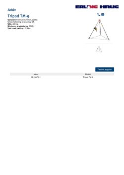 Tripod€TM-9- Erling Haug