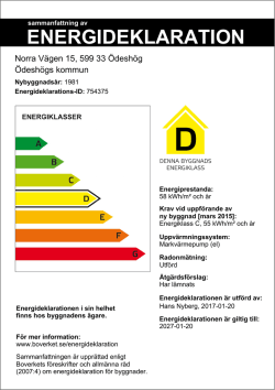 Energibesiktning