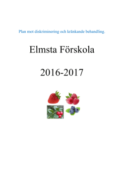 Elmsta Förskola 2016-2017