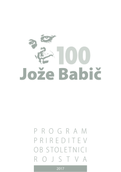 100 let Jožeta Babiča