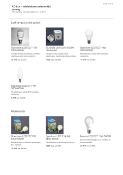 Led-lamput ja led-putket Kierrekanta - AD-Lux
