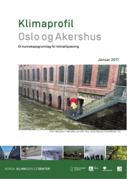 Klimaprofil Oslo og Akershus