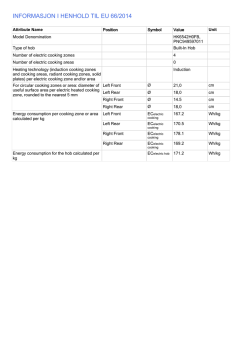 informasjon i henhold til eu 66/2014