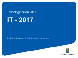 IT - 2017 - Næringsforeningen i Stavanger