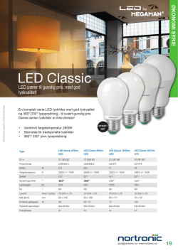 LED Classic - Nortronic AS