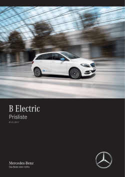 B Electric - Mercedes