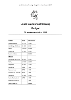 Budget 2017 - WordPress.com