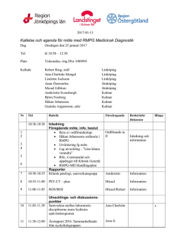 Kallelse och agenda 170125 (pdf, nytt fönster)