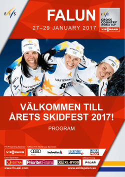 välkommen till årets skidfest 2017!