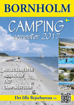 semester 2017 - camping Bornholm