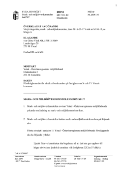 M 2008-16 - Mark- och miljööverdomstolen