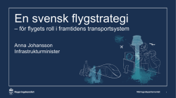 En svensk flygstrategi