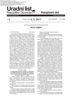 Uradni list RS - 005/2017, Razglasni del