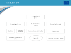 Institucije EU Evropski parlament Sodišče Računsko sodišče