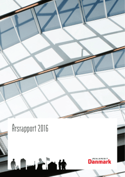 Årsrapport 2016 - Realkredit Danmark