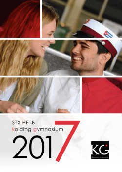 Brochure 2017 STX/HF