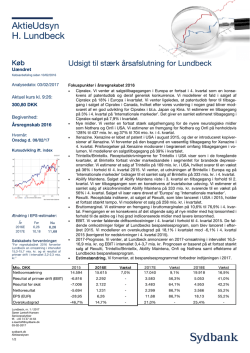 AktieUdsyn H. Lundbeck