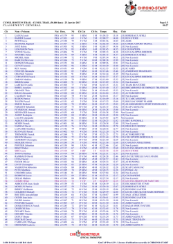 cumul hostens 17 - Chrono