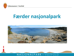 Nasjonalpark i Vestfold (med bilde) - Aust