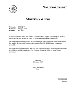 PDF, 106 kB - Gloppen kommune