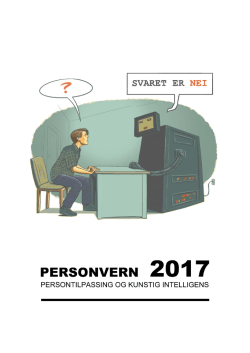 Personvern - tilstand og trender 2017
