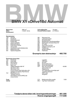 BMW X1 xDrive18d Automat