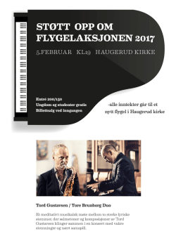 Plakat Gustavsen