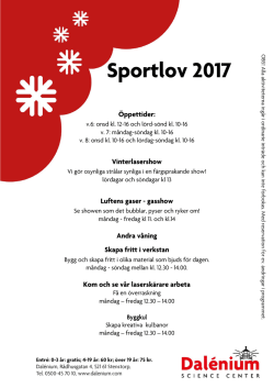 Sportlov 2017