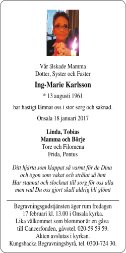 Ing-Marie Karlsson