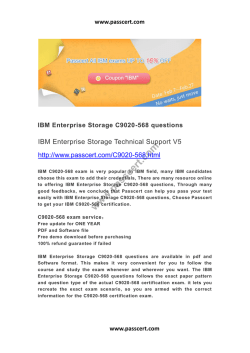 IBM Enterprise Storage C9020-568 questions