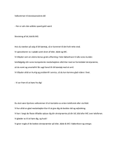 Bil-, B&aring;d- & Motorcykelskrotning i K&oslash;benhavn