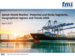 Splash Shield Market : Growth, Demand and Key Players to 2026