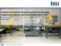 Industrial Catalytic Converters Market Dynamics, Forecast, Analysis and Supply Demand 2017-2027