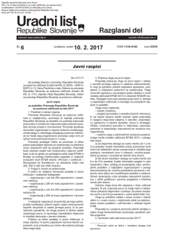 Uradni list RS - 006/2017, Razglasni del